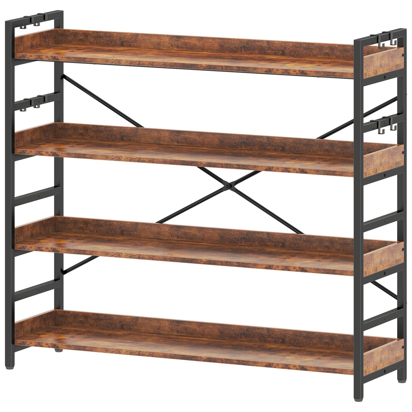 HCHQHS 6-Tier Bookcase