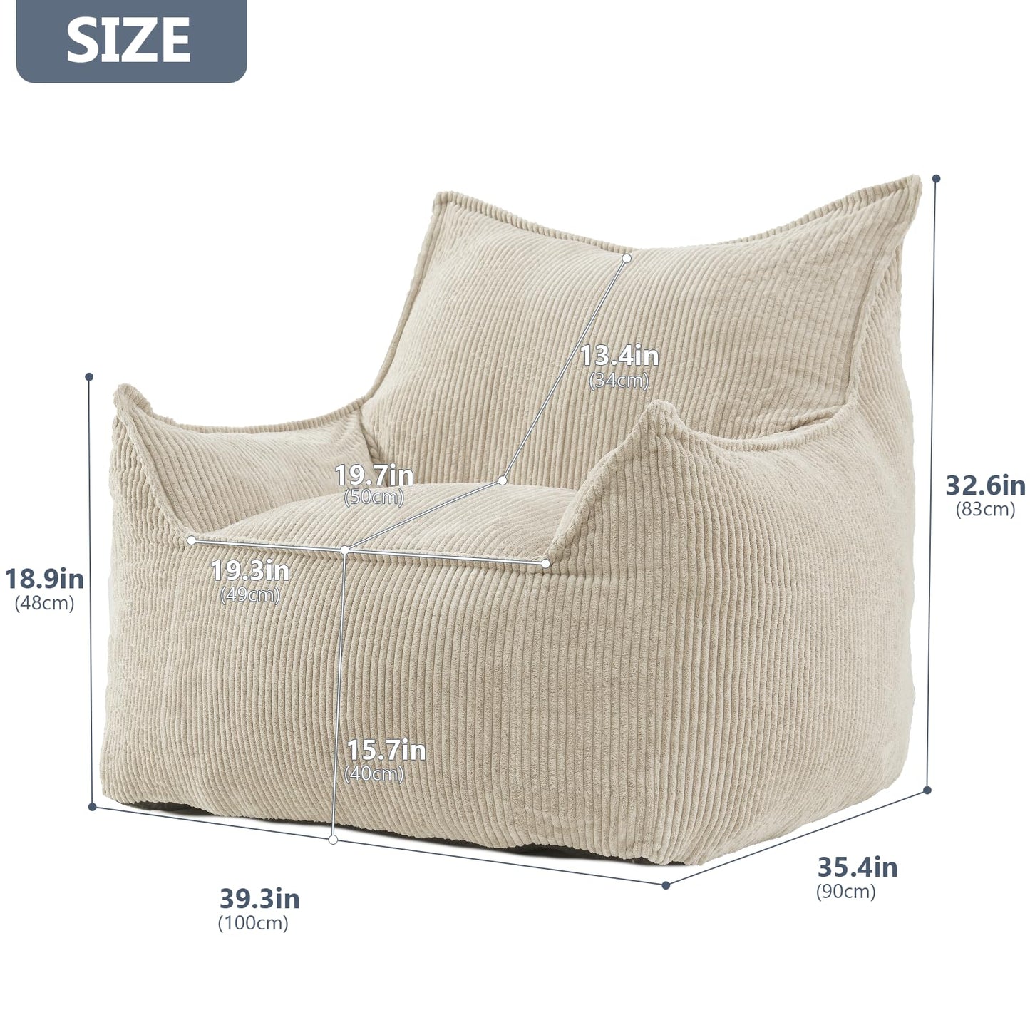 Giant Bean Bag Sofa