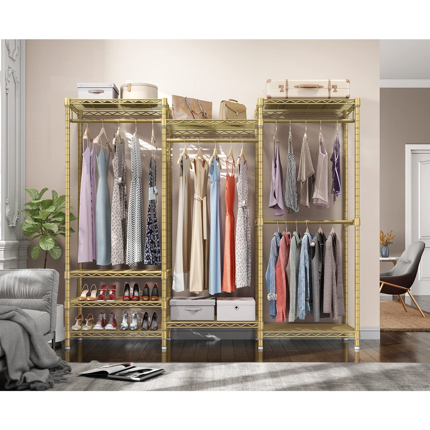 VIPEK V5 Heavy Duty Portable Clothes Rack