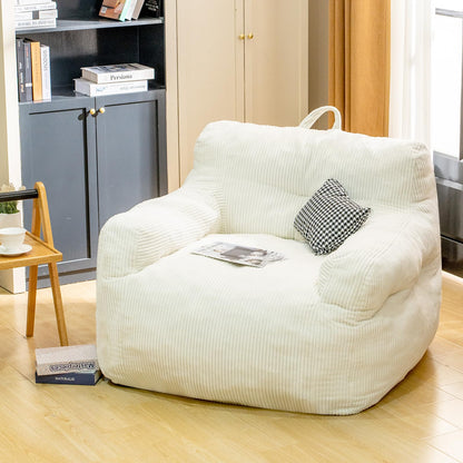 Grey Large Bean Bag Chair