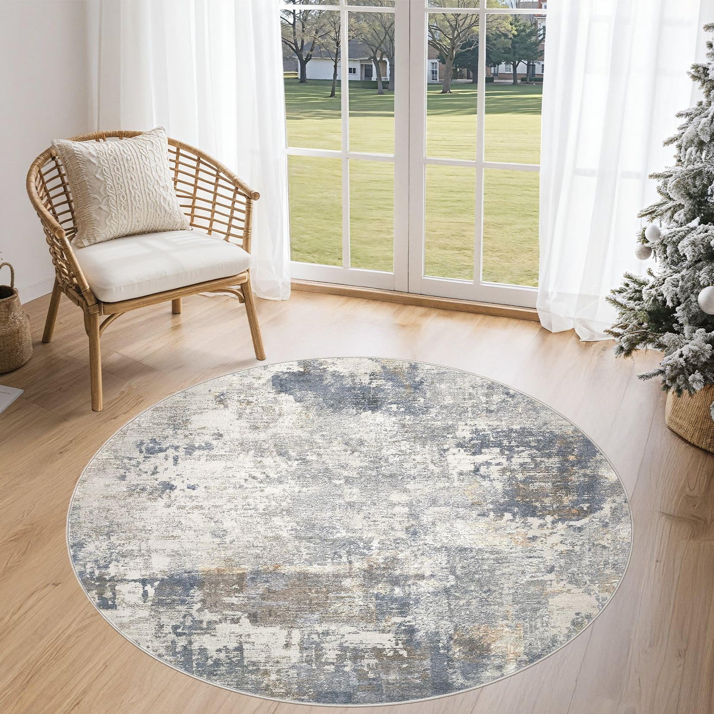 10x14 Blue Grey Rug
