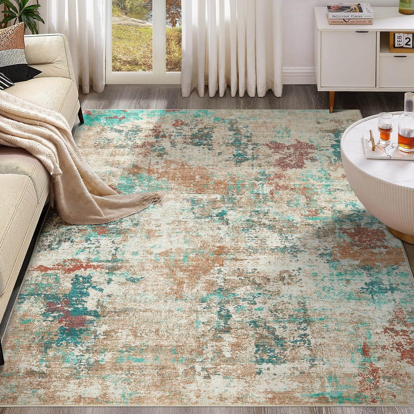 10x14 Blue Grey Rug