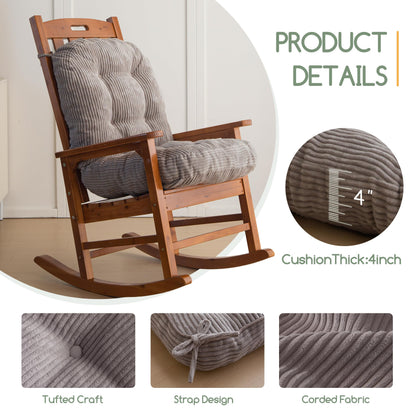 HIGOGOGO Papasan Cushion Grey