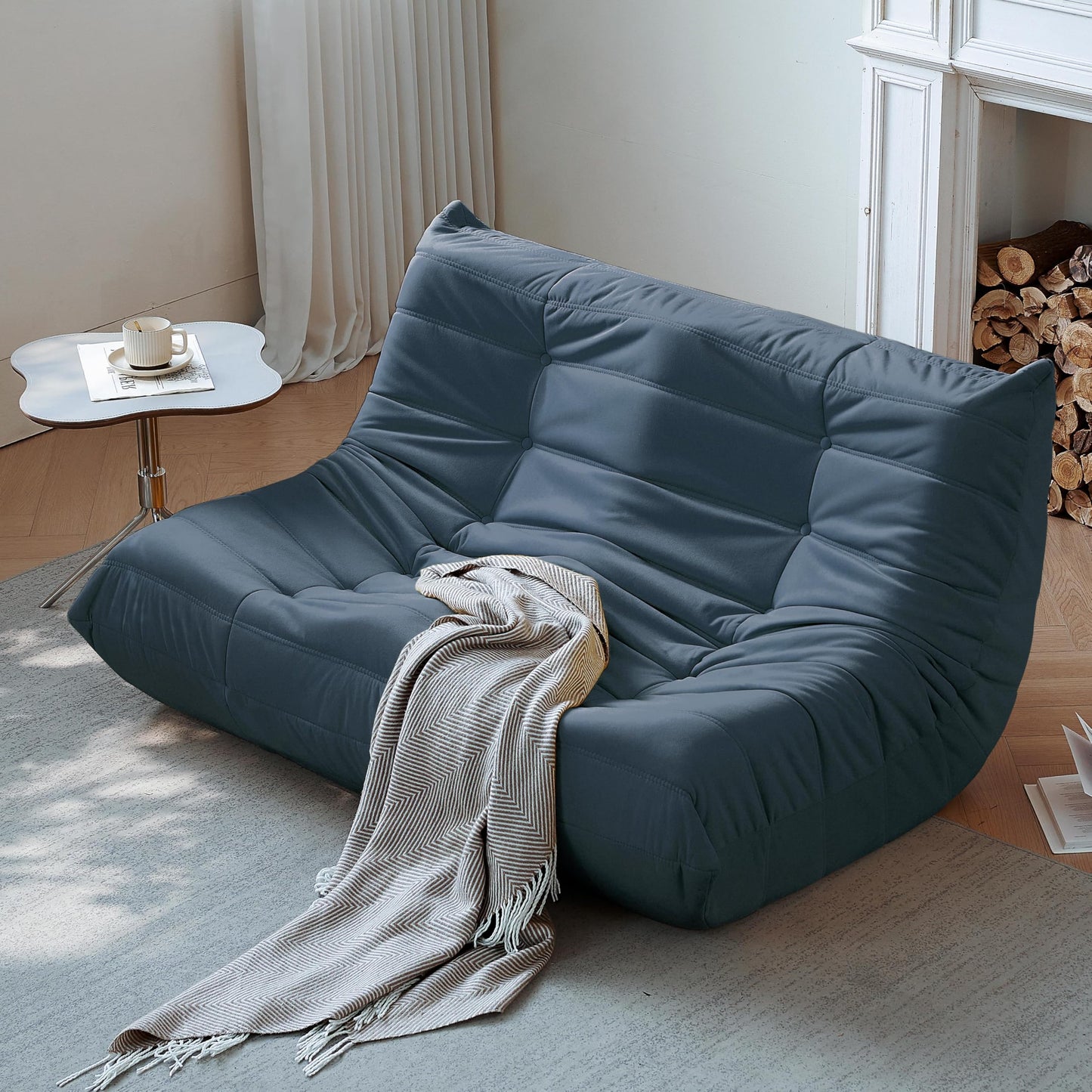 Dark Gray Bean Bag Chair