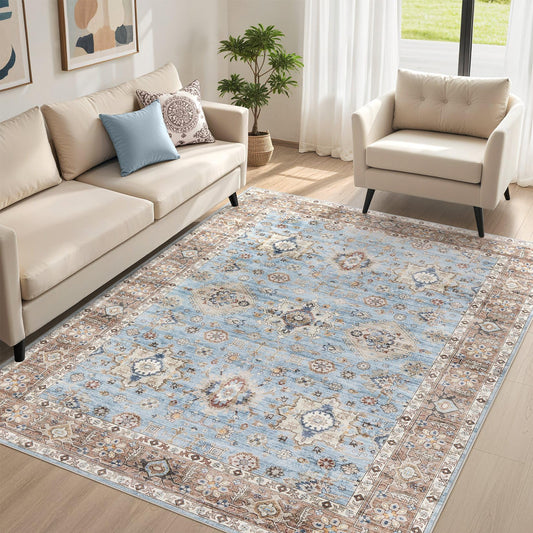 10x14 Blue Area Rug