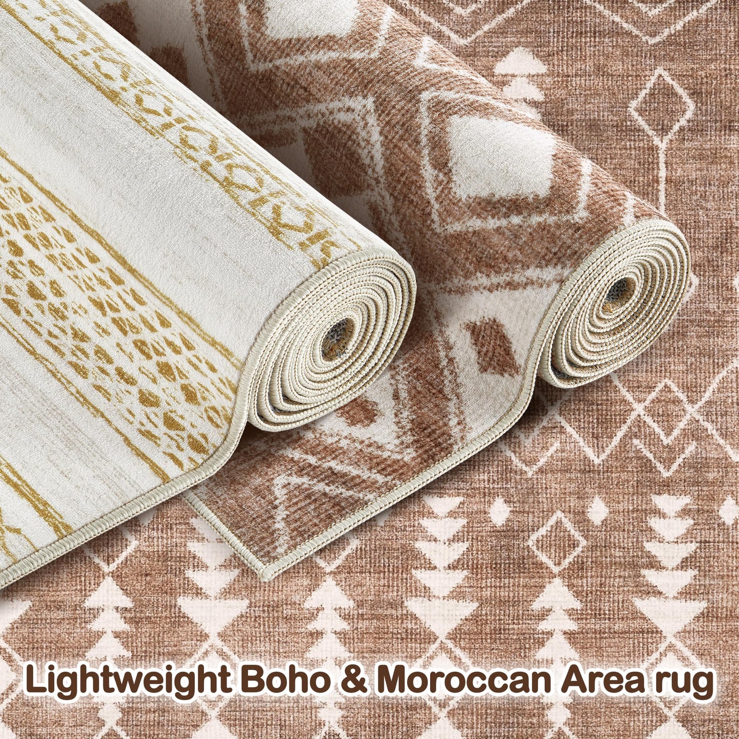 Tortania 9x12 Rug – Boho Cream Brown
