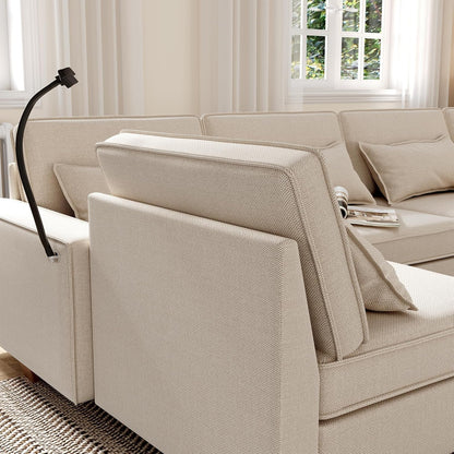 Modular Sofa with Storage – Grey