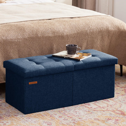 HAUSFRAU 31.5" Storage Ottoman Bench