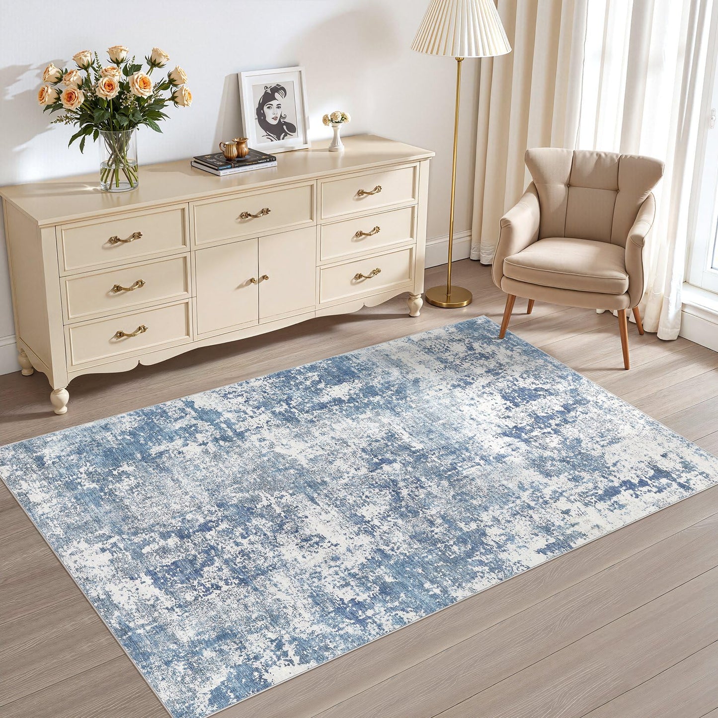 10x14 Blue Grey Rug