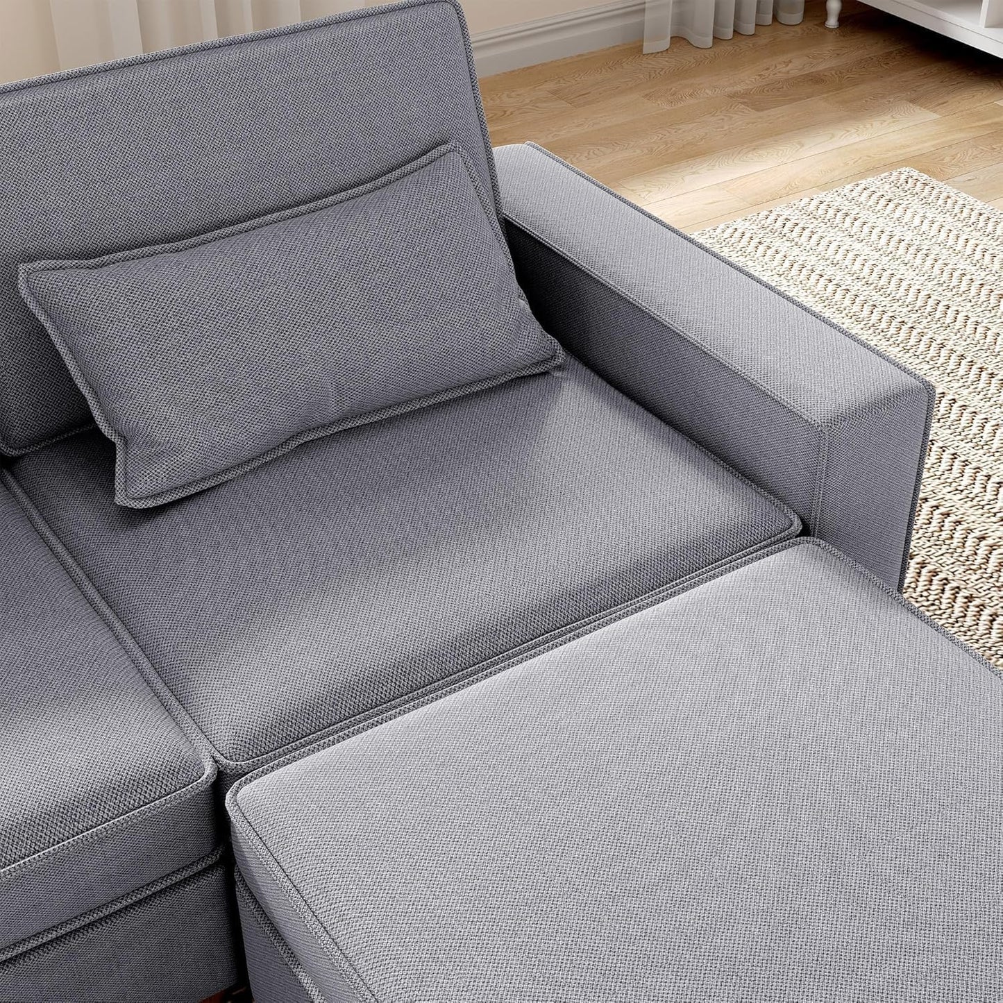 Modular Sofa with Storage – Grey