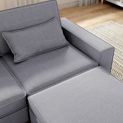 Modular Sofa with Storage – Grey