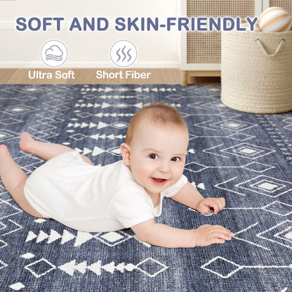 Tortania 9x12 Rug – Boho Cream Brown