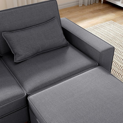 Modular Sofa with Storage – Grey