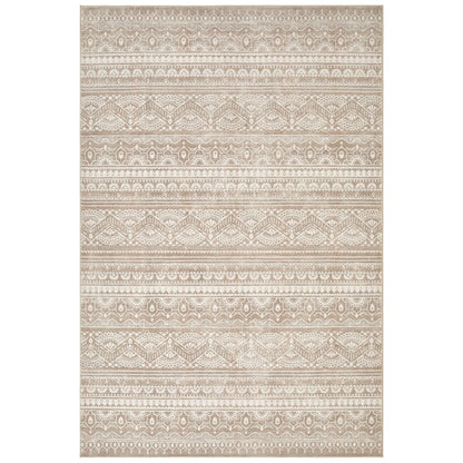 Tortania 9x12 Rug – Boho Cream Brown