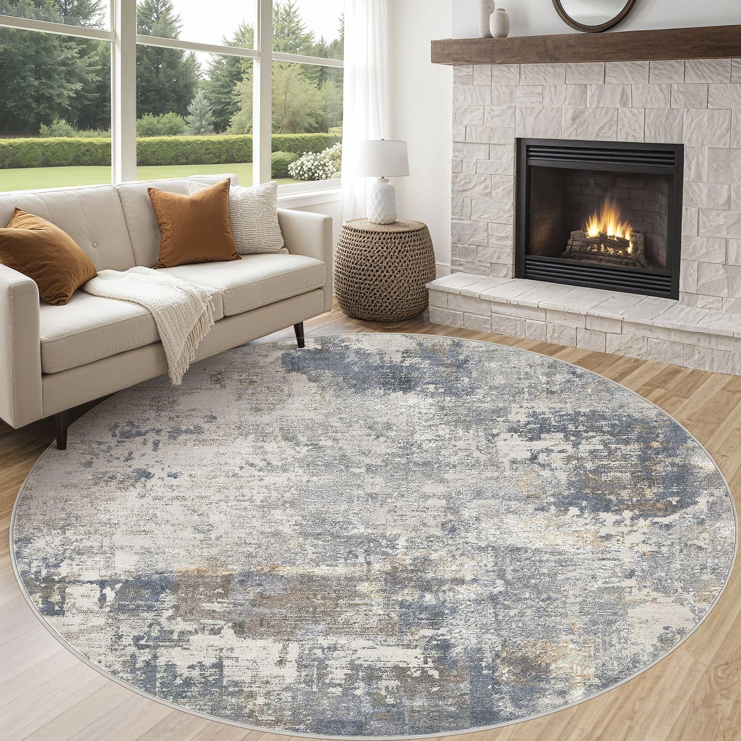10x14 Blue Grey Rug