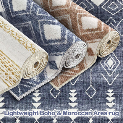 Tortania 9x12 Rug – Boho Cream Brown