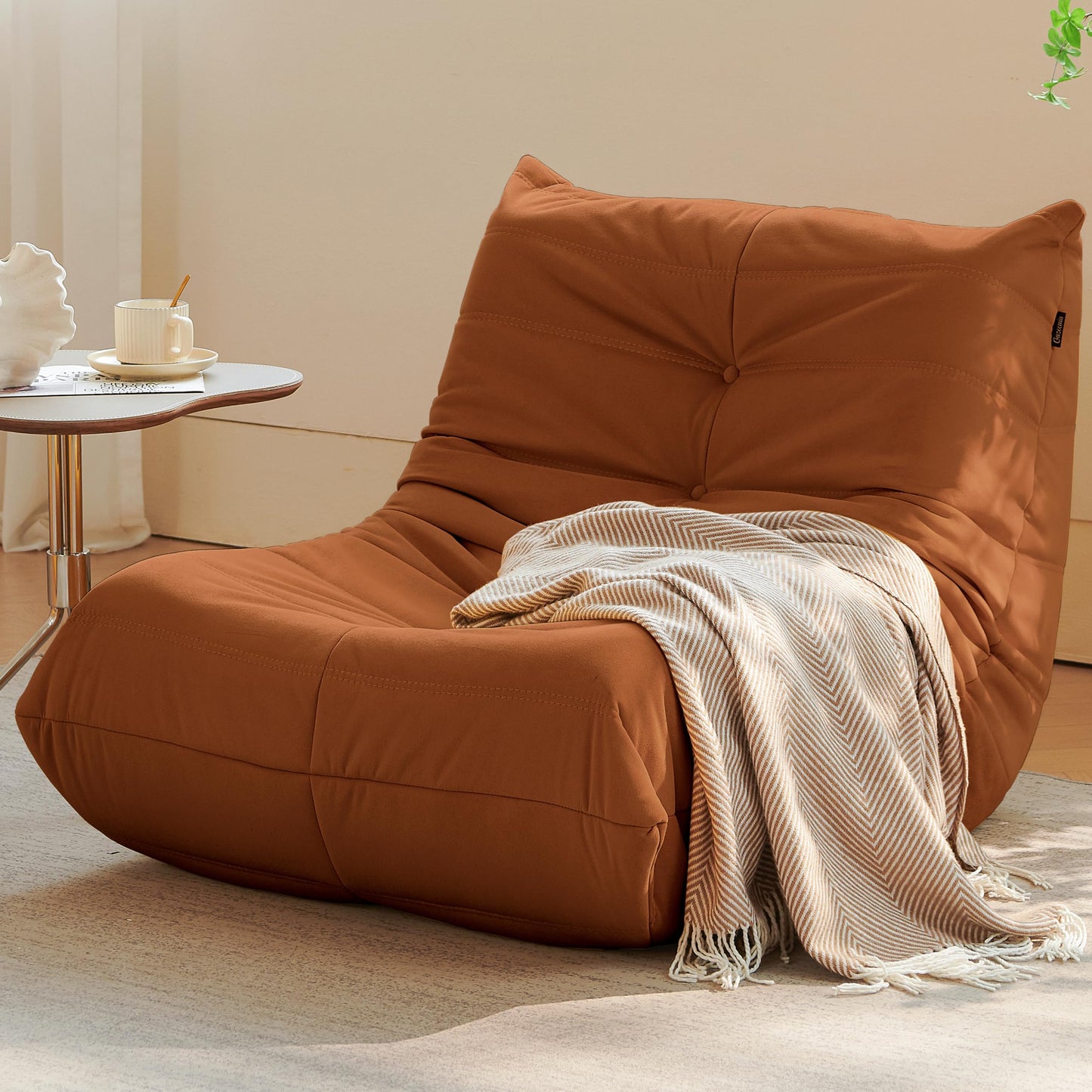 Dark Gray Bean Bag Chair