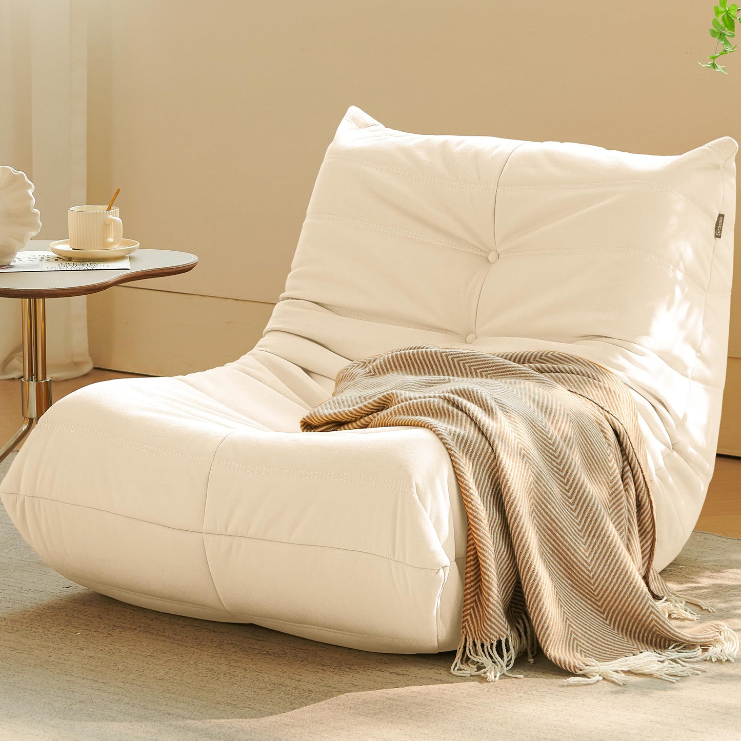 Dark Gray Bean Bag Chair