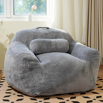 Large Bean Bag Chair with Pillow