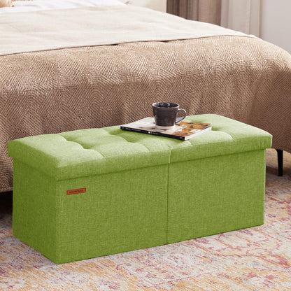 HAUSFRAU 31.5" Storage Ottoman Bench